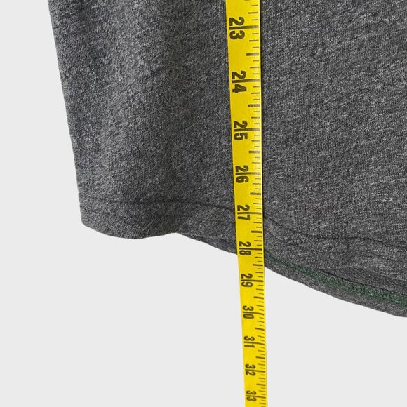 Abercrombie & Fitch Henley Shirt Gray Men's Size XL Long-Sleeve Muscle Fit - Picture 11 of 11